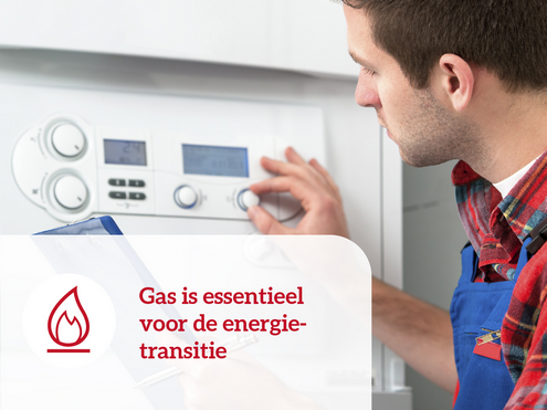 Gas is essentieel voor de energietransitie